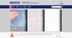 Desktop Screenshot of imedex.cz