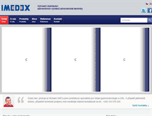 Tablet Screenshot of imedex.cz